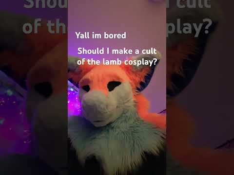 #cultofthelamb #cotl #furry #cosplay #costume #furries #fursuiters #fursona #indiegame #question