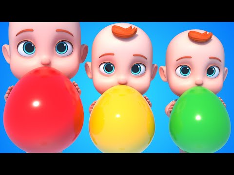 Leo Learns Colors with Balloons | Educational Videos for Toddlers | Learn & Play with Leo