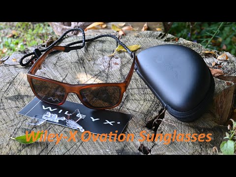 Wiley-X Ovation Brown/Rootbeer Impact protection sunglasses FULL REVIEW