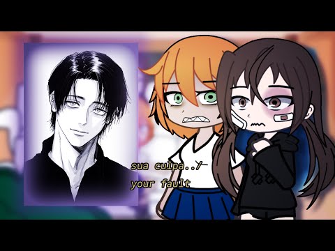 Kokujin no tenkousei react/reagindo a hiroki as yuta okkotsu - gacha club ntr  - 1/1