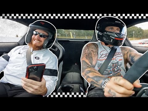 I Tried Racing My Shelby... NEAR MISS ACCIDENT | Brantley Gilbert Offstage: At The Track