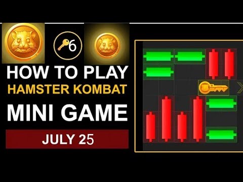 hamster Kombat mini game puzzle solved for today 😀