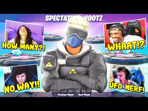 We CRASHED a Fortnite Competitive PRO Scrim with UFOs!