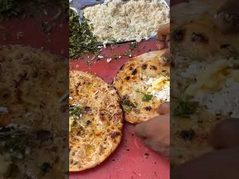 CRUNCH! 🔥 Street Food Around the World - amritsari kulcha India