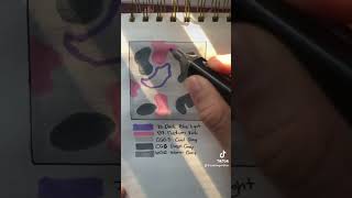 Cobble stone tutorial #alcoholmarker #art #coloring #relaxing #ohuhumarkers #colors #aesthetic