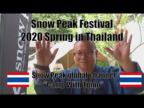 Snow Peak Festival in Thailand 2022