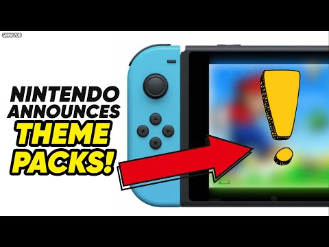 Nintendo Announces Themes for Switch UI, Coming LATER THIS MONTH!