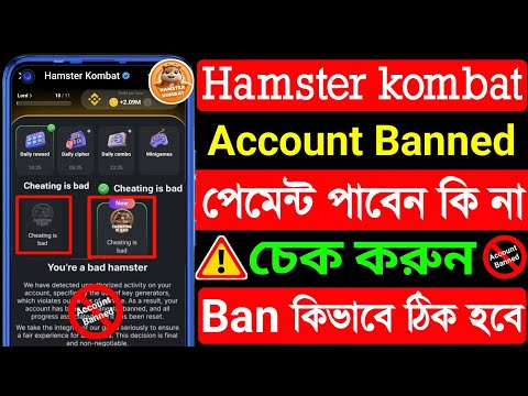 Hamster Kombat New Update । Hamster Kombat Cheating is Bad । Hamster Account Ban । Cheating is Bad