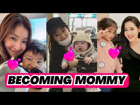 💕TOP 20 KOREAN ACTRESSES WHO ALREADY MOMS IN REAL LIFE👩‍🍼💕