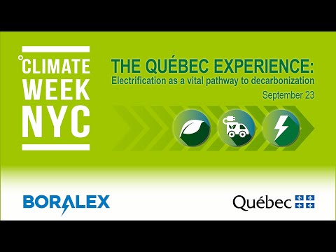 The Quebec Experience: Electrification as a vital pathway to decarbonisation