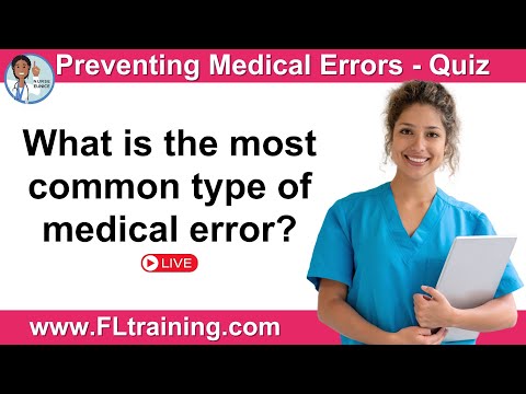 🩺 Medical Error Prevention Quiz 🩺