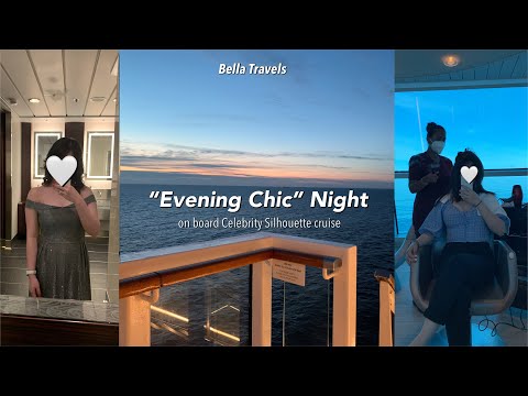 First “Formal Night” on board the Celebrity Silhouette cruise | full day out at sea 🌊