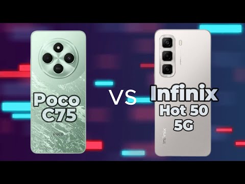 POCO C75 vs Infinix Hot 50 5G comparison