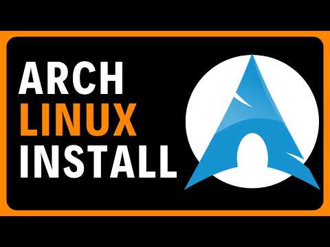 How to Install Arch Linux: Step-by-Step Guide (archinstall)