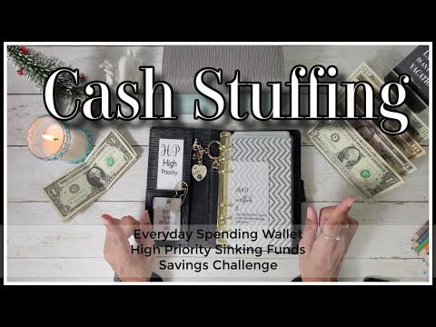 Cash Stuffing | Dec Wk 1 | Using My New Binders | Completed A Challenge Early | #cashstuffingsystem