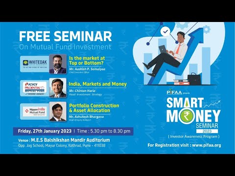 PIFAA Presents Pifaa Smart Money Seminar 2023 | Pune @PIFAA Smart Money