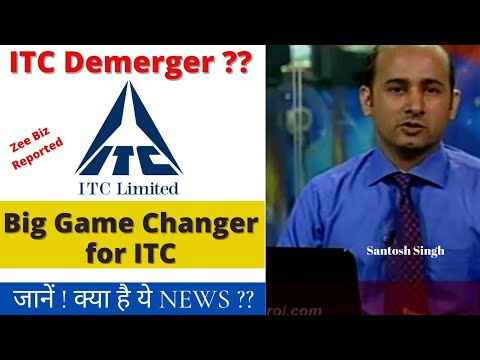 ITC Share Demerger?  I  Value Unlocking of ITC's Biz in Offing  I  By Santosh Singh I #itcsharenews