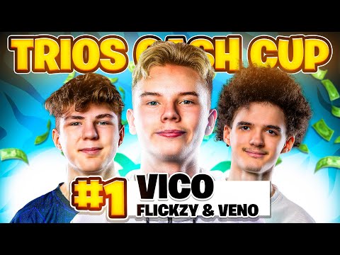 1ST PLACE TRIOS CASH CUP 🥇 w/ veno & FlickzyV2