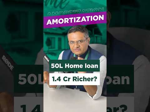 50L Home loan, 1.4 Cr Richer? | AMORTIZATION | Kapil Jain | Enrichwise