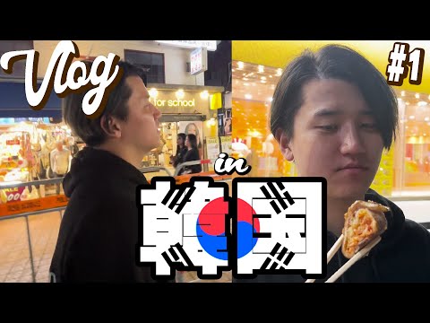 【vlog】美容ゲーム大国韓国旅2日間全力で楽しんだ結果day1