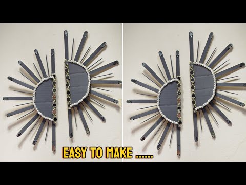 Ice cream sticks Wall decor| Diy Ideas| Craft Ideas | Home decor | room decor | Wood Working Tricks