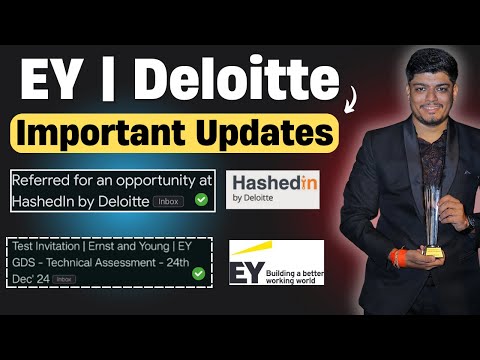 🔥EY GDS Technical Test Update | Hashedin(Deloitte) Opportunity Next Updates | 2 Mnc's Updates