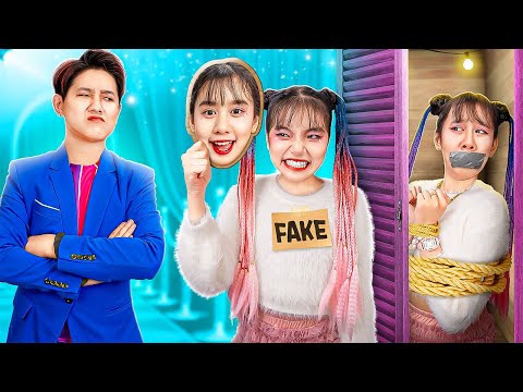 Fake Popular Vs Real Popular! - Funny Stories About Baby Doll Family