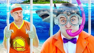 JOCK VS NERD IN PRISON | I FAIL TRYING TO ESCAPE JAIL! FUNNY SITUATIONS BY CRAFTY HYPE