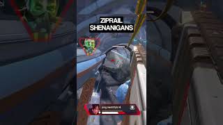 ziprail shenanigans #apexlegends #apexsquad #apex #apexclips