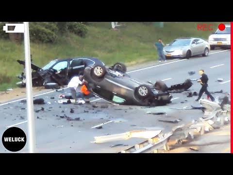 220 Tragic Moments! Idiots Drivers Crushed By Truck With Brake Failure | Idiots in Cars 2024