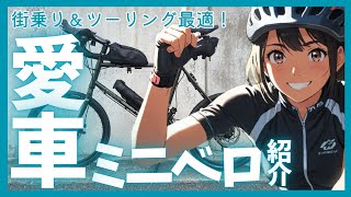 愛車ミニベロ紹介！ カスタムポイントも解説！ ARAYA CXM ㊗️チャンネル登録者1,000人記念