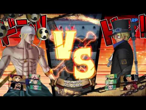 Playing One Piece: Burning Blood Part 1 (Training) All Characters & Ultimates