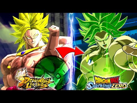 MAKING OUR DRAGON BALL SPARKING ZERO TEAM IN DRAGON BALL LEGENDS!!!