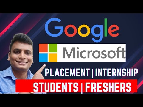 Biggest Hiring 2024 ‼️ Google Microsoft Official Launch Internship For Students & Freshers | SDE