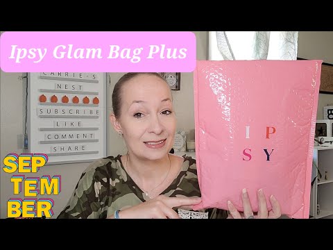 Ipsy Glam Bag Plus for September 2021 • Its all wet! #ipsy #ipsyglambagplus #unboxing