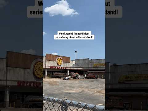 Fallout Filming Location in Staten Island! Abandoned Super Duper Mart