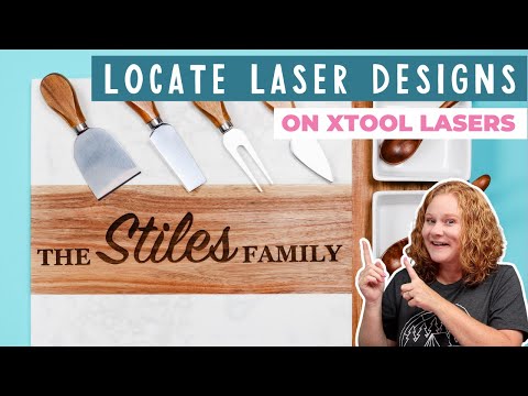 How to Locate Designs on an xTool Laser (No Camera Required!)