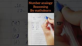 Reasoning question #governmentexam #mathslearn #youtubeshorts