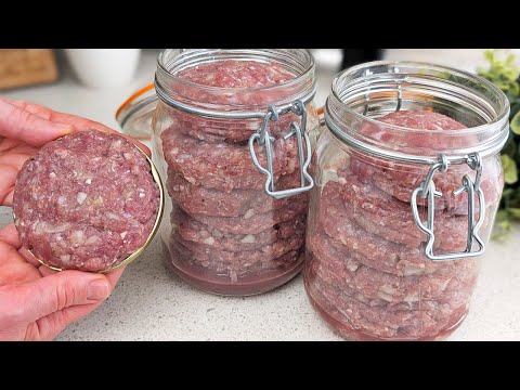 How to preserve meat for a whole year, a recipe from my friend from America!