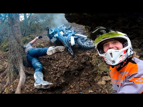 Dirtbike Shenanigans: Funny Friends, Crashes, Gnarly Hills