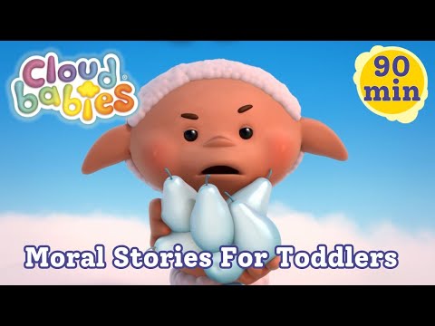 Moral Stories For Preschoolers To Watch Before Bed 💕 Cloudbabies Bedtime Stories Compilation