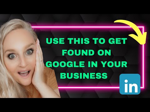 USE THIS FREE LINKEDIN FEATURE TO GET FOUND ON GOOGLE IN YOUR BUSINESS #socialmediatips