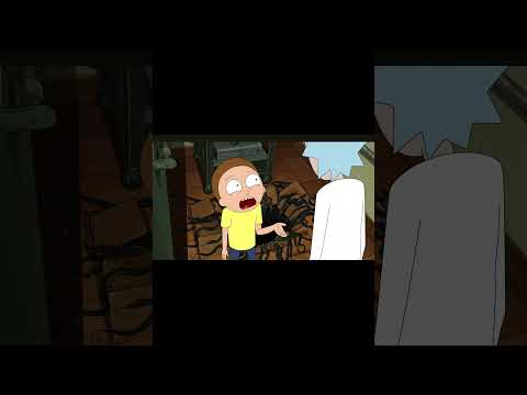 Morty exits the Fear Hole - Rick and Morty S7 E10 Ending