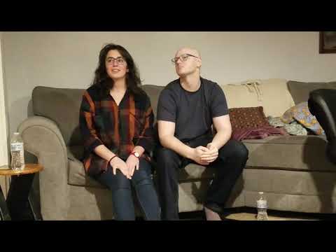 Phil Dwyer and Katerina Mesa talk about how they met in chemotherapy