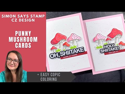 Punny Mushroom Cards | Simon Says Stamp