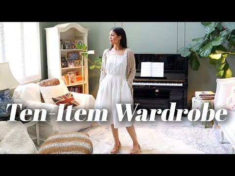 Ten-Item Wardrobe Spring Summer 2024  | Jennifer L. Scott