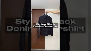 Styling Black Overshirt. #Menfashion #menswear #mensoutfit #menstyle #menswearblogger #instafashion