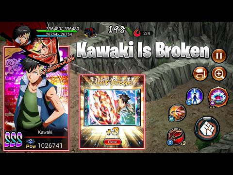 NxB NV : Kawaki is a beast in attack mission final four destroyed 🔥Kawaki Follow-Up Jutsu Gameplay