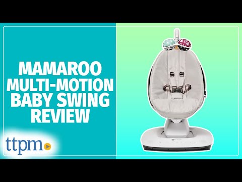 mamaRoo Multi-Motion Baby Swing from 4moms Review!