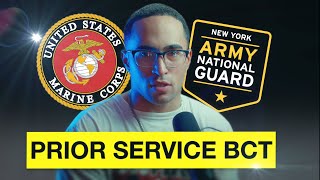 PRIOR SERVICE BASIC TRAINING GET SEPARATE QUARTERS OR? | RECRUITING AIN'T EASY PODCAST